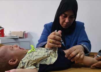 Gazze’de 640 binden fazla çocuğu kapsayan çocuk felci aşılama kampanyası “iki turlu” olacak